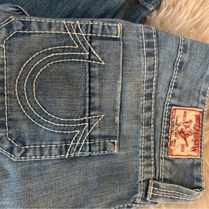 True Religion Cropped Jeans Sammy Big T